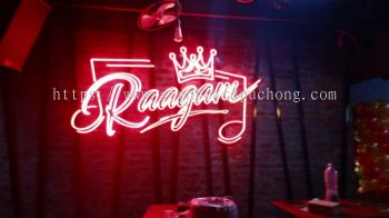 Raagang Led neon signage at bangsa petaling jaya Kuala Lumpur