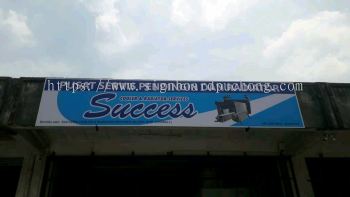 succell workshop and service centre normal G.i signboard at puchong Kuala Lumpur