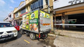 vegeworld truck lorry sticker signage signboard klang kuala lumpur