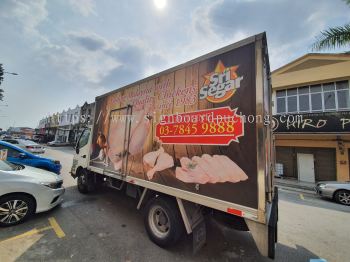 Sri segar truck lorry sticker 