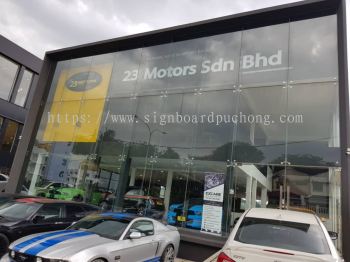 23 motors aluminum big 3d box up lettering signage signboard at klang kuala lumpur