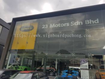 23 motors aluminum big 3d box up lettering signage signboard at klang kuala lumpur