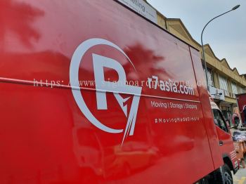 r7asia truck lorry sticker 