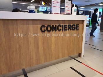 3d pvc cut out lettering shopping mall signage signboard at klang kuala lumpur puchong shah alam