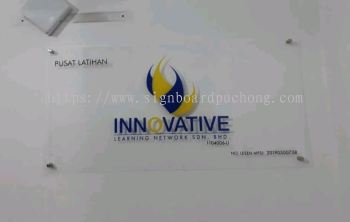 innovative learning acrylic poster frame indoor signage signboard at klang kuala lumpur shah alam puchong