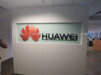 huawei 3d pvc cut out lettering logo indoor signage signboard at klang kuala lumpur shah alam puchong