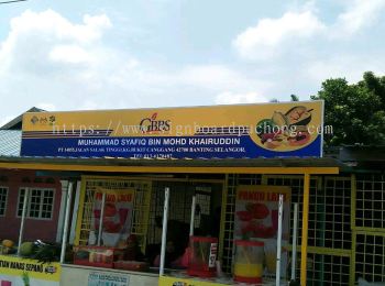 shop metal gi signage signboard at klang kuala lumpur shah alam puchong