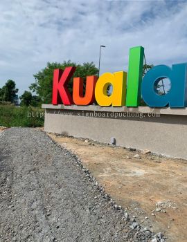 Kuala Langat Big Conceal 3d Frontlit Lettering Signage Signboard At Klang Kuala Lumpur Puchong Shah Alam Kepong 