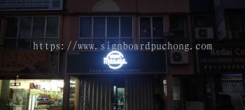 urban masala restaurant cafe 3d led frontlit lettering signage signboard at klang kuala lumpur shah alam puchong kepong 