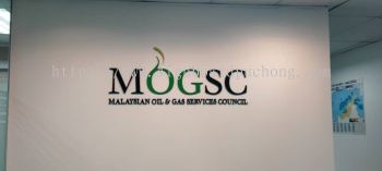 mogsc 3d box up lettering indoor signage signboard at kepong damansara shah alam kuala lumpur