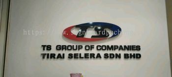 ts group 3d pvc cut out lettering indoor signage signboard at klang kuala lumpur shah alam puchong kepong damansara cheras 