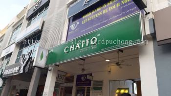 chatto 3d lettering lightbox signage signbaord at subang jaya cheras kepong damansara