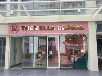 Tremella 3d Box Up Stainless Steel Lettering Signage Signboard At Klang Kuala Lumpur Puchong Kepong Damansara Subang Jaya Cheras