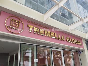 Tremella 3d Box Up Stainless Steel Lettering Signage Signboard At Klang Kuala Lumpur Puchong Kepong Damansara Subang Jaya Cheras