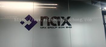 nax pvc cut out 3d lettering indoor signage signboard at klang kuala lumpur shah alam puchong damansara kepong