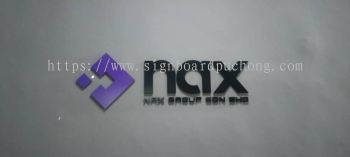 nax pvc cut out 3d lettering indoor signage signboard at klang kuala lumpur shah alam puchong damansara kepong