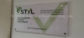 OFFICE WALL MOUNTED ACRYLIC SIGNAGE SUPPLIER SELANOGR | MALAYSIA | SERDANG | KLANG | KOTA KEMUNING | SHAH ALAM