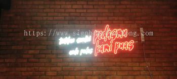 ayam gempuk indoor led neon bar signage signboard at batu caves damansara subang jaya cheras kuala lumpur