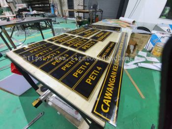 company acrylic poster frame indoor signage signboard at klang