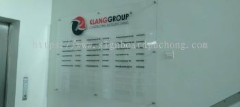 OFFICE WALL MOUNTED ACRYLIC SIGNAGE SUPPLIER SELANOGR | MALAYSIA | SERDANG | KLANG | KOTA KEMUNING | SHAH ALAM