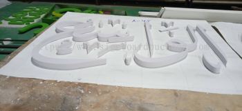 pvc cut out 3d jawi lettering 