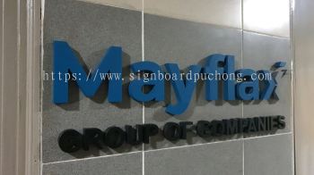 mayflax pvc cut out 3d lettering logo indoor signage 