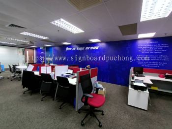 indoor office wallpaper printing sticker 