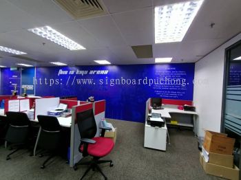 indoor office wallpaper printing sticker 