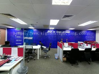 indoor office wallpaper printing sticker 