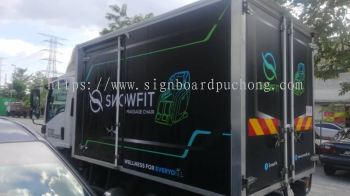 lorry truck sticker printing 