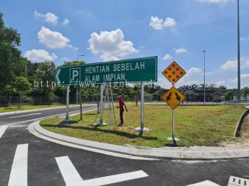 JKR Road Signage Signboard At Alam Impian Shah Alam