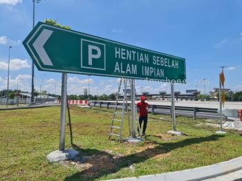 JKR Road Signage Signboard At Alam Impian Shah Alam