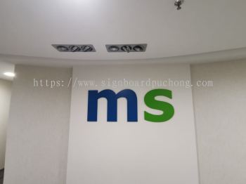 3D Pvc Cut Out Lettering Indoor Signage Signboard At Kuala Lumpur Subang Kepong Cheras Damansara 