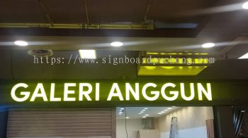 Galeri Anggun 3D Led Frontlit Lettering Logo Signage Signboard At Shah Alam Selangor 