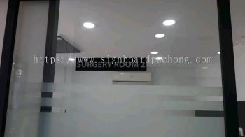 Indoor Acrylic Door Name Label Signage