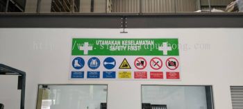 Safety ACP Signage Signboard 