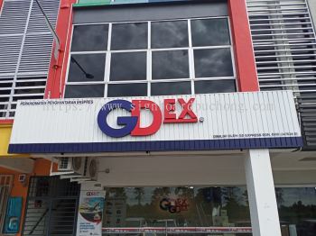 GDex Aluminium Ceiling Trim Base With 3D LED Frontlit Lettering Logo Signage 