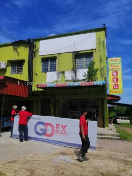 GDex Metal G.I Signboard At Johor 