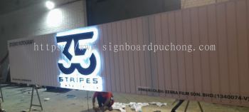 3d led boxup signbord #3dledsignboard #3dboxup #3dsignboard #3dledboxup #signboard at kuala lumpur