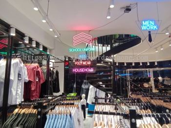 SHOPPING MALL INDOOR LED NEON DIRECTIONAL SIGNS CONTRACTOR AT KUALA LUMPUR (KL) | NILAI | SEREMBAN | KAJANG | GOMBAK