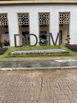 OUTDOOR DOSM STAINLESS STEEL BOXUP SIGNAGE WITHOUT LIGHT at KL, PJ, PUCHONG, BATU CAVES, SENTUL, GOMBAK, BANGI, SUNGAI BULOH, BANGI