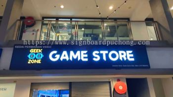 GAME STORE 3D LED BOXUP FRONTLIT SIGNAGE at PUCHONG, PJ, KL, KEPONG, SUNGAI BULOH, RAWANG, SETIAWANGSA