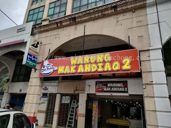 WARUNG MAK ANDIAQ 3D LED BOXUP FRONTLIT SIGNAGE at DAMANSARA, PUCHONG, PJ, SHAH ALAM, KEPONG, SUNGAI BULOH