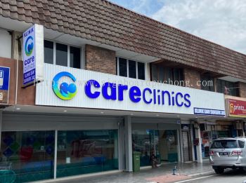 CARE CLINICS 3D LED BOXUP FRONTLIT SIGNAGE at KLANG, KEPONG, CHERAS, AMPANG, BATU CAVES, SUNGAI BULOH 4