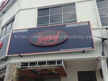 3D LED Box Up Lettering at Kuala Lumpur (KL) | Malaysia | Pandan Indah | Pandan Perdana