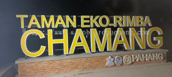 3D LED Box Up Lettering at Kuala Lumpur (KL) | Malaysia | Pandan Indah | Pandan Perdana