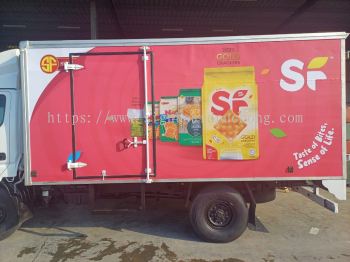 OUTDOOR TRUCK / LORRY STICKER AT KL, PETALING JAYA, GOMBAK, CYBERSOUTH, DENGKIL 