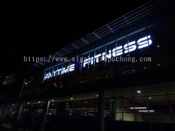 GYM CENTRE 3D LED LETTERING WITHOUT BASE AT DENGKIL, CYBERJAYA