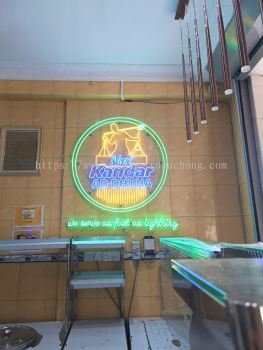 RESTAURANT INDOOR NEON LIGHT SIGNAGE AT KOTA KEMUNING, USJ TAIPAN 