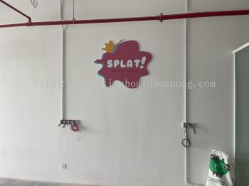 SHOPLOT INDOOR PVC SIGNAGE INSTALLATION AT GOMBAK, KEPONG, BANTING